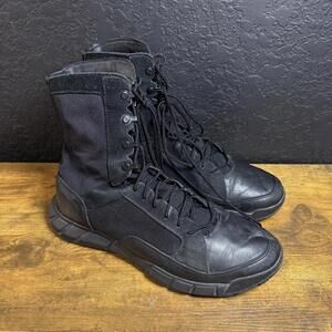 Oakley Light Assault Boot 2 11188-02E Black Leather Tactical Mens 10.5